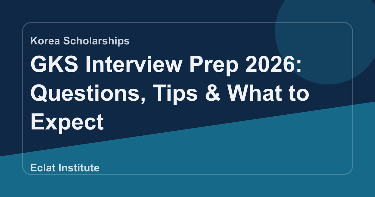 GKS Interview Prep 2026: Questions, Tips & What to Expect