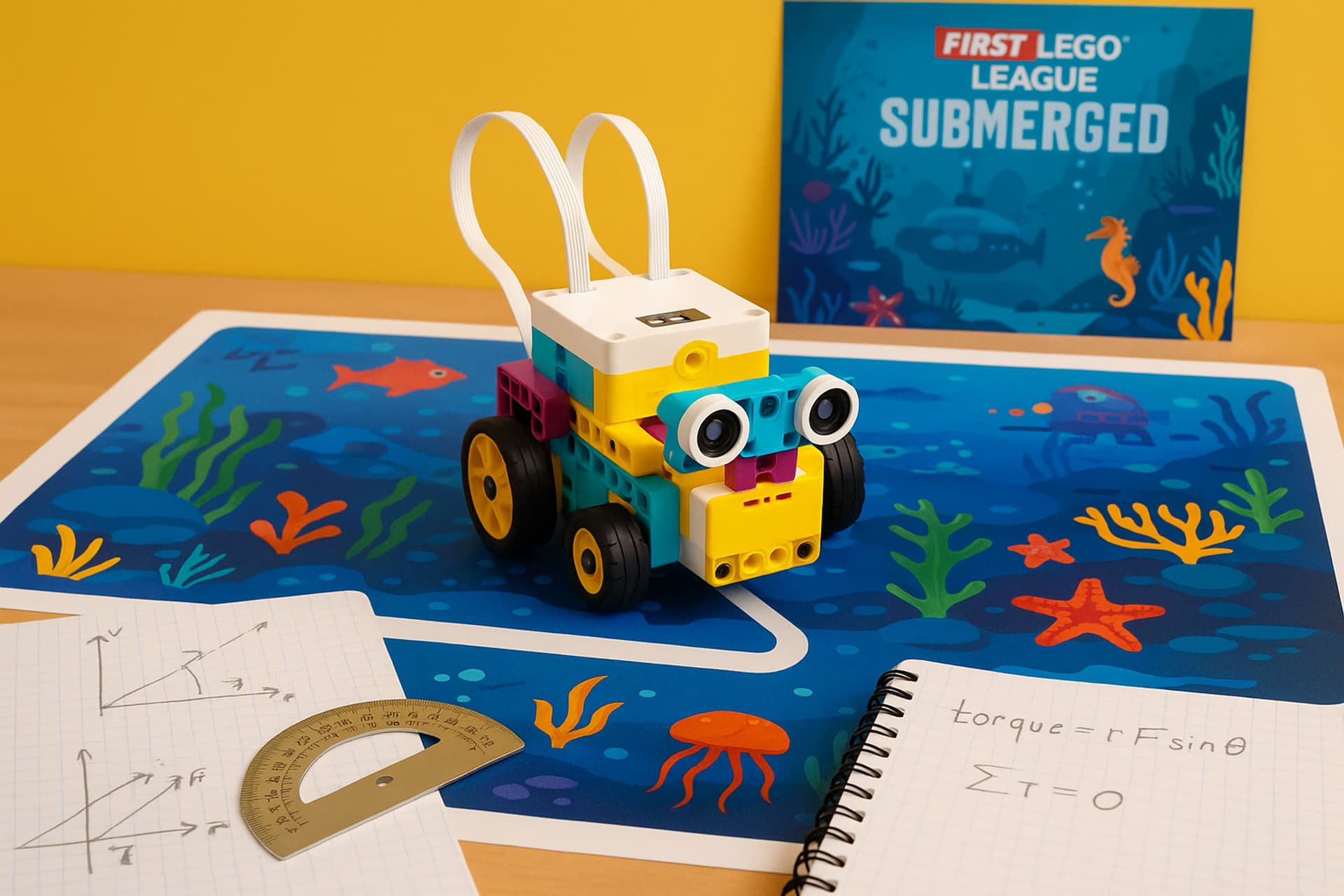 FIRST LEGO League (FLL): STEM Launchpad for IP Math & Physics Learners