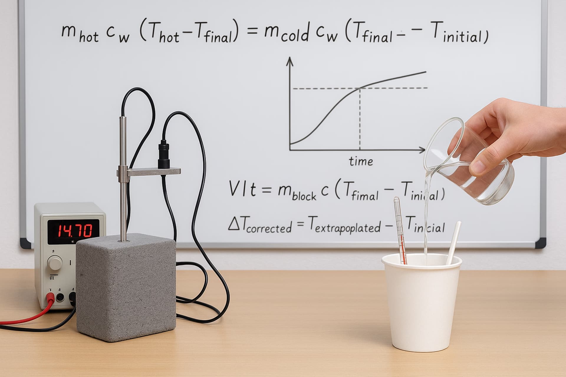 Specific Heat Capacity: Electrical vs Mixing Methods for A-Level Physics