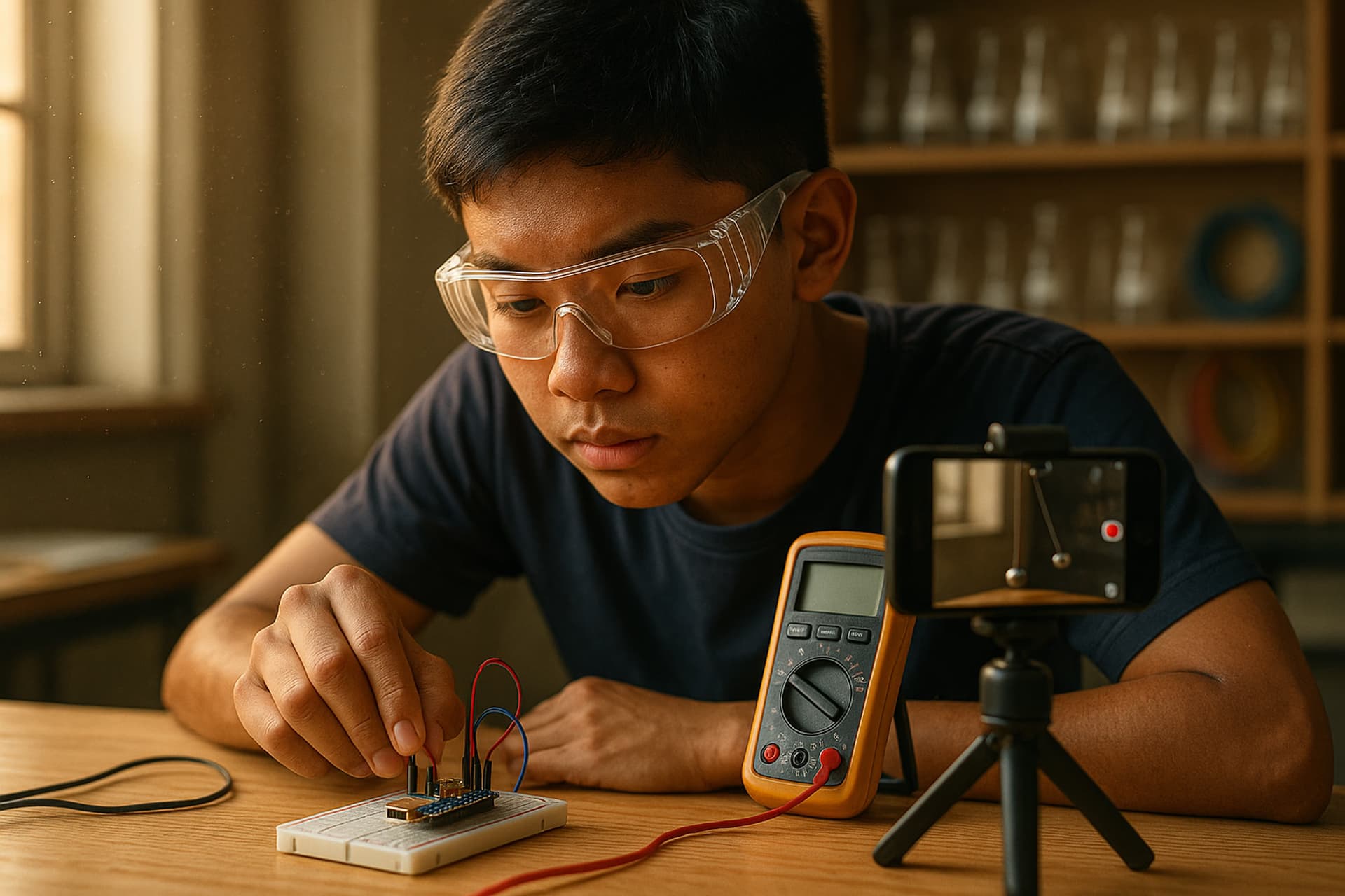 Setting up a Physics Lab at Home for Integrated Programme (IP), A Levels