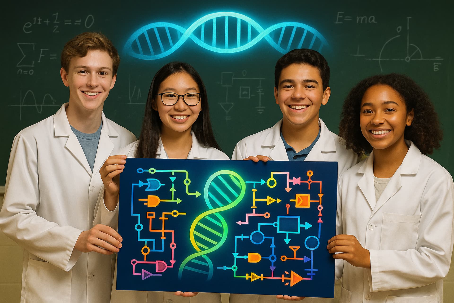 iGEM High School Competition — Why Synthetic Biology Super-charges IP Mathematics & Physics Skills