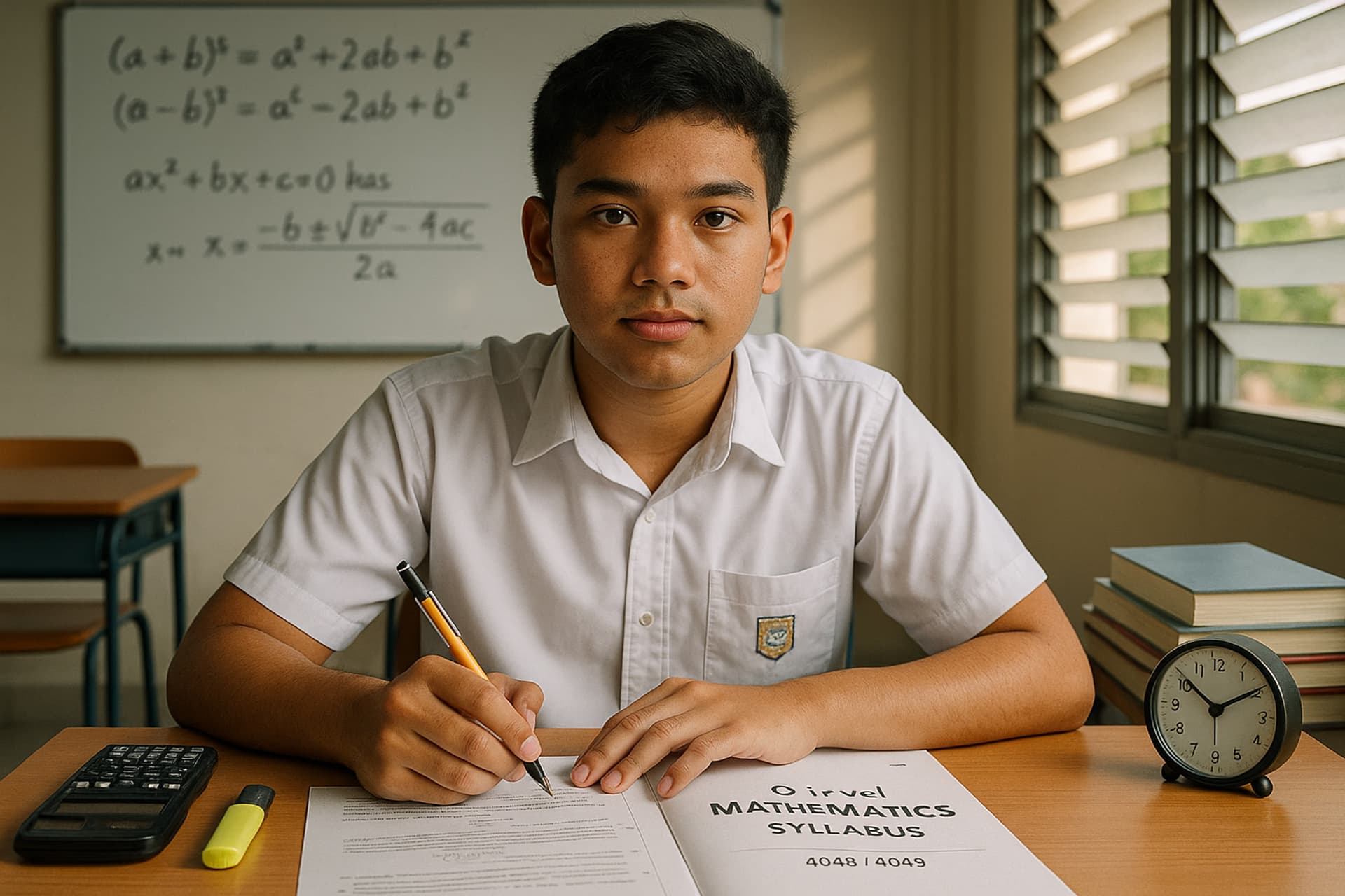 O-Level Mathematics Syllabus - 2026/27 Parent-&-Student Guide