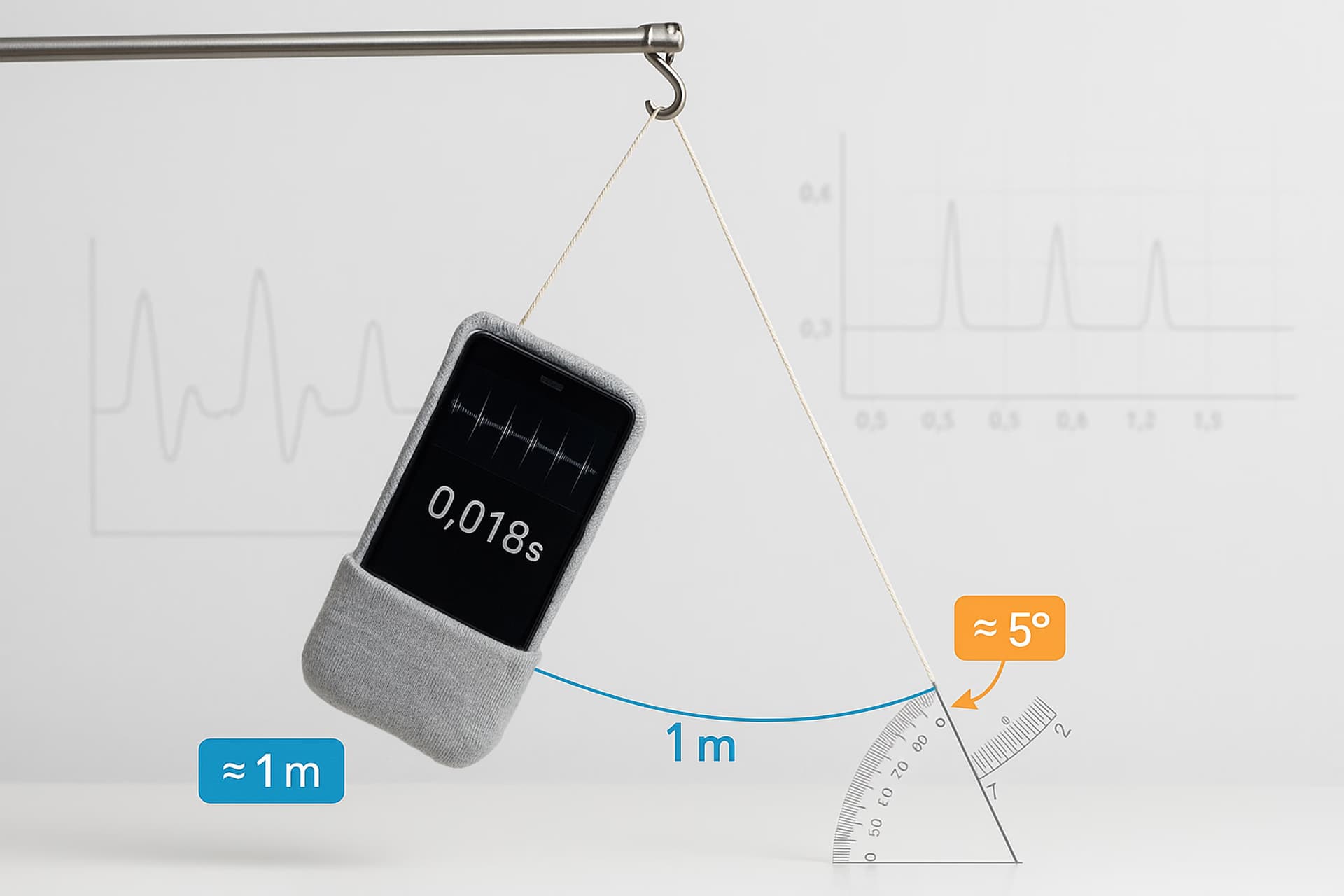 Measuring g Using a Smartphone Pendulum for A-Level Physics Practicals