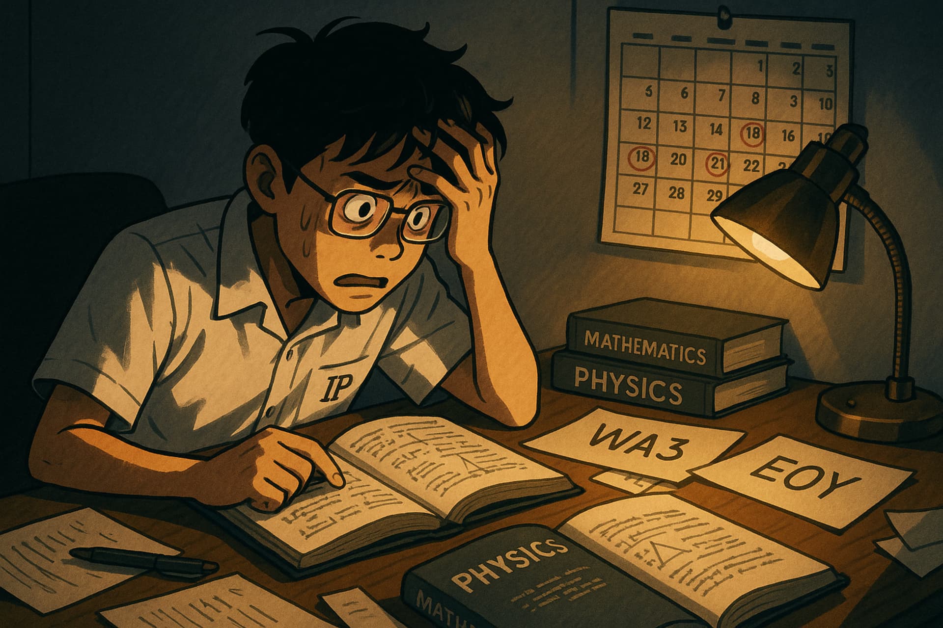 WA3 Panic — How to Turn End-of-Year Fear into Physics & Math Momentum