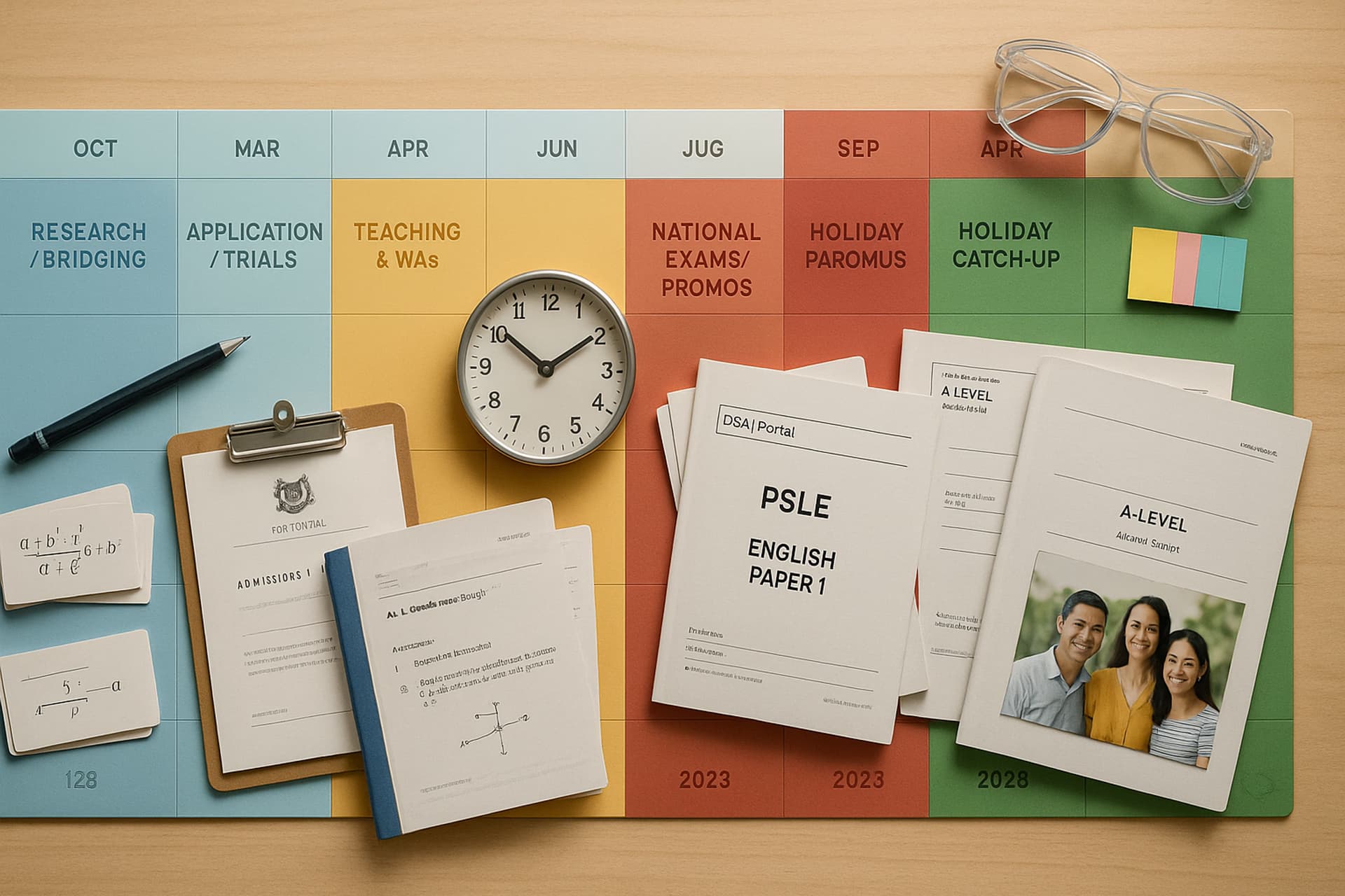 2025-2026 Master Timeline: From P6 DSA to JC2 A-Levels